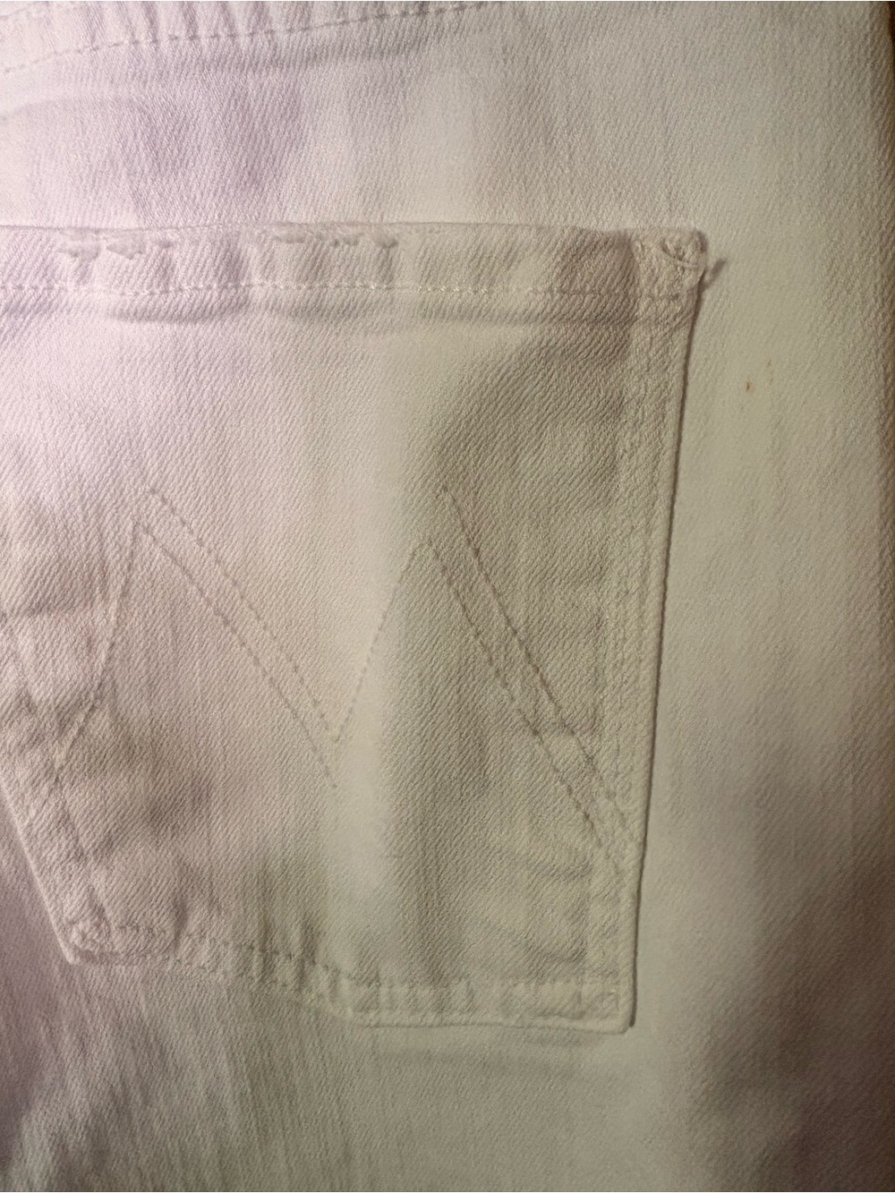 MOTHER SUPERIOR Denim The Ditcher Crop, size 25 - Picture 15 of 15